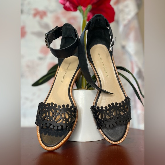 COPY - Brand; Loeffler Randall. Side 6.1/2 (B). Low wedge. - Picture 5 of 5